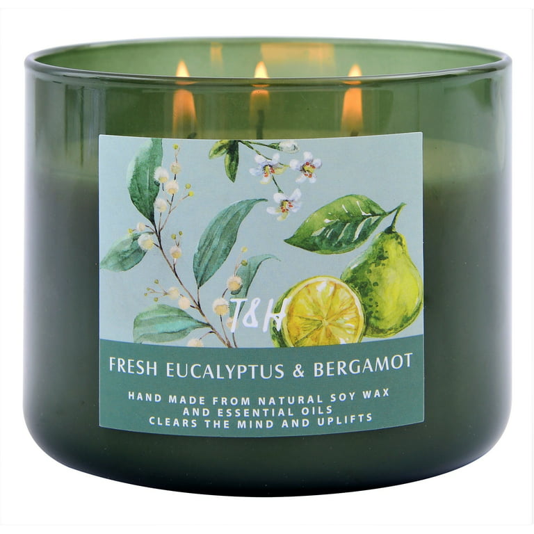 Euphoric Eucalyptus Organic Beeswax Candle