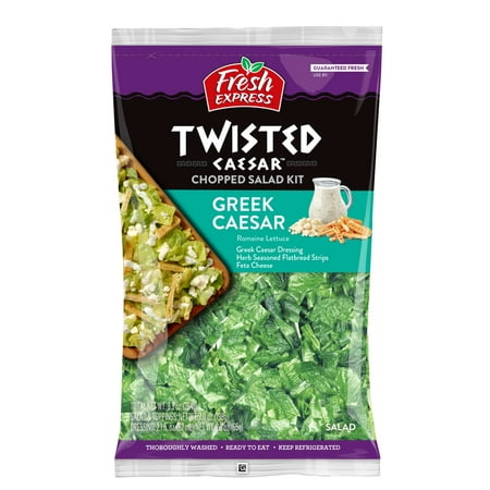 Fresh Express Twisted Greek Caesar Chopped Salad Kit