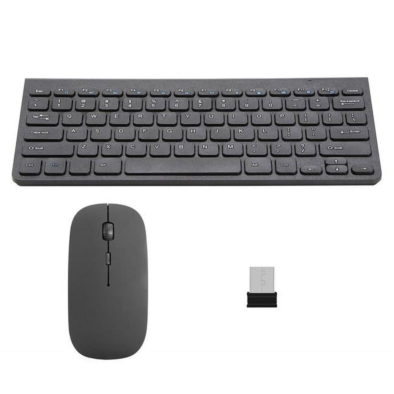 2.4GHz Wireless Keyboard Mouse Combos with USB Receiver - Notebook ...