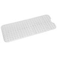 thumbnail image 1 of Fresh Fab Finds  BPA-Free Massage Anti-Bacterial with Suction Cups Washable Non-Slip Shower Mat, Clear, 1 of 1