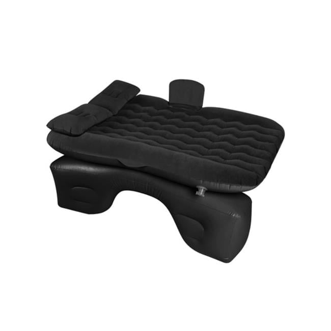 Fresh Fab Finds FFF-Black-GPCT2824 Air Mattress Bed Inflation Mattress Bed Portable Travel Camping Sleep Mat Car Inflation Bed for Trip, Black