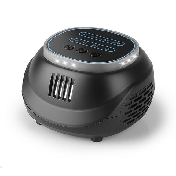 Fresh Fab Finds FFF-Black-GPCT5491 Ultrasonic Rodent Chaser Rat Repellent Pest Driver Mouse Control Squirrel Repeller with 4 Modes 4-65KHz Strobe Light - Black