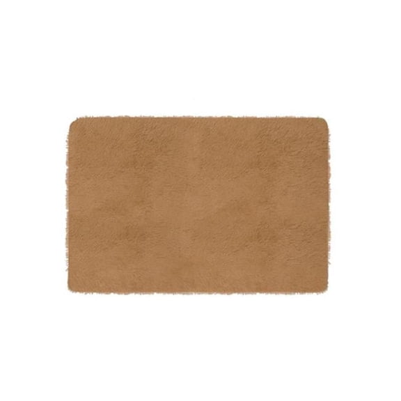 Fresh Fab Finds FFF-Coffee-GPCT2009 4 x 2.6 ft. Fluffy Bedroom Anti-Skid Shaggy Area Rug Decorative Floor Carpet Mat Area Rug for Nursery Bedroom Living Room, Coffee