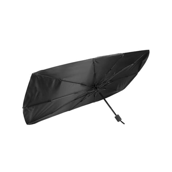 Fresh Fab Finds FFF-GPCT2933 Sunshade Umbrella Foldable Sun Visor Protector Car Windshield Reflector Umbrella, Black