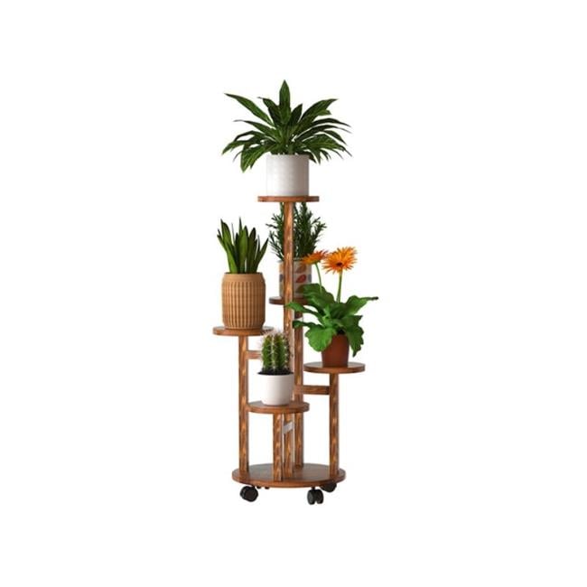 Fresh Fab Finds FFF-GPCT3930 5 Tier Plant Stand with 4 Detachable ...