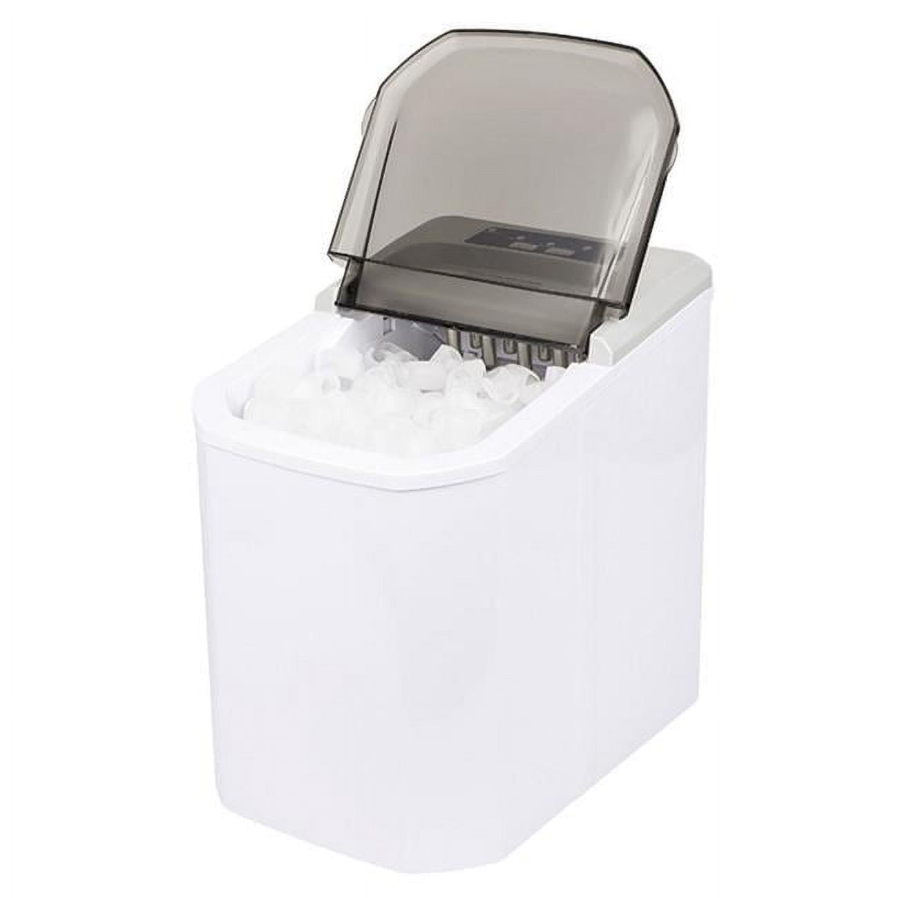 Fresh Fab Finds FFF-GPCT4122 Self-cleaning Electric Ice Maker: 33LBS/24Hrs, Bullet Ice, for Home Kitchen, Office, Party