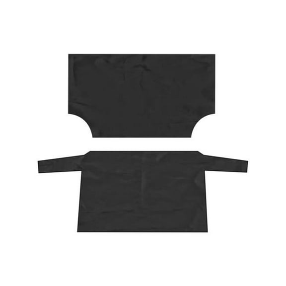 Fresh Fab Finds FFF-GPCT4524 Magnetic Front Rear Protector Against Snow Sun Dirt Leaves Fit Car Windshield Cover for All Cars Oxford Fabric Waterproof Heat-Resistant, Black