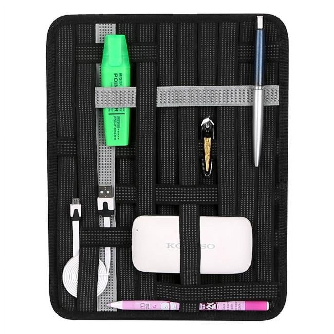 Fresh Fab Finds FFF-GPCT550 Elastic Organizer Board, Black - Unisex