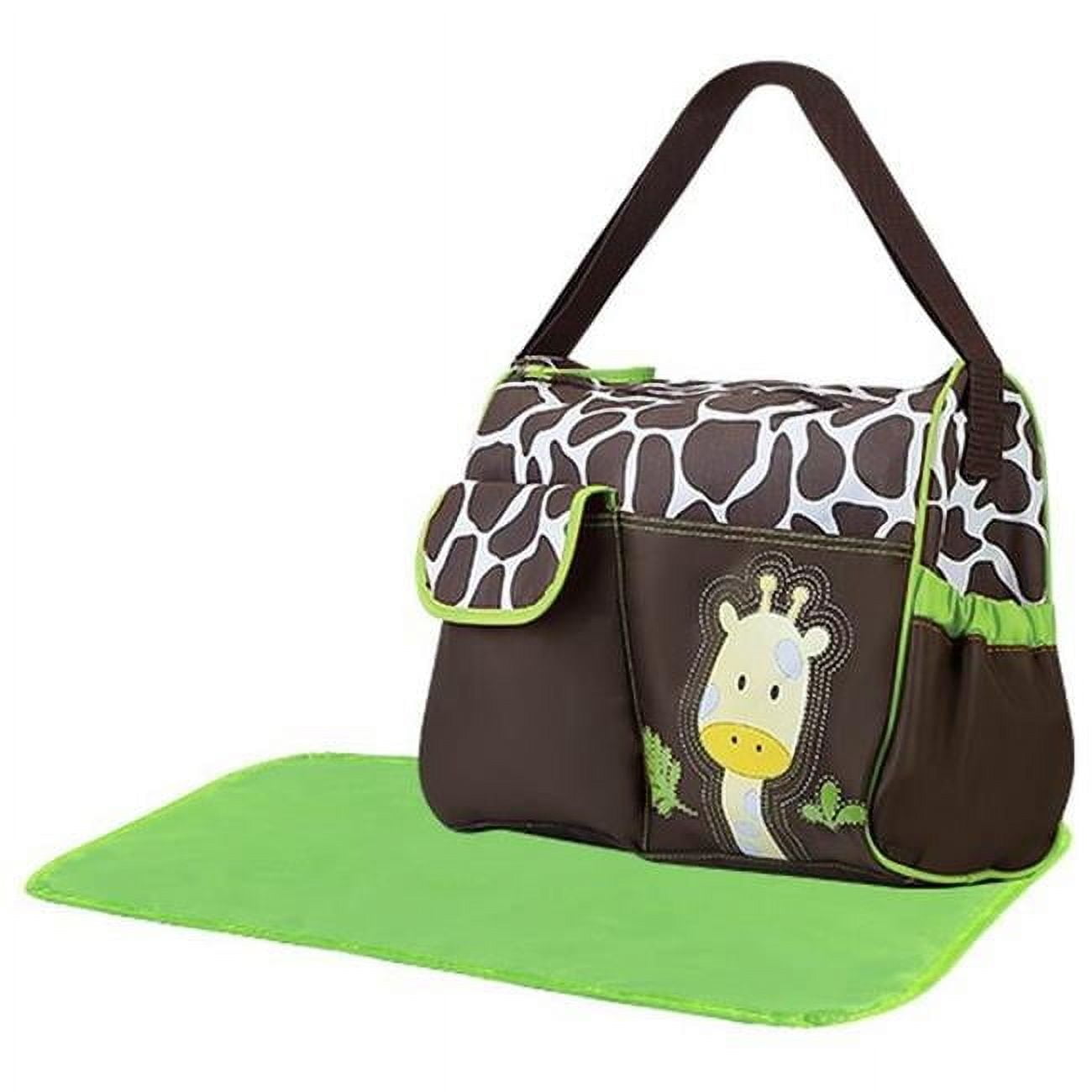 Fresh Fab Finds FFF-Giraffe-Green-GPCT2814 Baby Nappy Diaper Bags Mummy ...