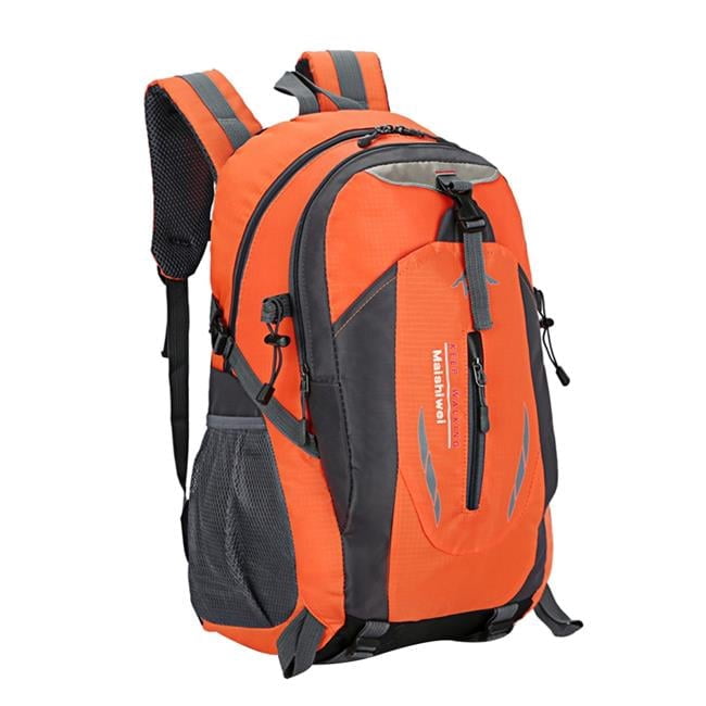 Fresh Fab Finds FFF-Orange-GPCT1377 36 Liter Outdoor Backpack Waterproof Daypack Travel Knapsack, Orange - Unisex Fresh Fab Finds FFF-Orange-GPCT1377 36 Liter Outdoor Backpack Waterproof Daypack Travel Knapsack, Orange - Unisex