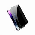 thumbnail image 1 of Fresh Fab Finds FFF-Prot-14-2Pc-GPCT3895 Privacy Glass Screen Film Full Coverage Screen Protector for iPhone 14-14 Plus-14 Pro-14 Pro Max-13-13 Pro-13 Max-12-12 - 2 Piece, 1 of 1