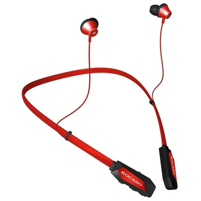 Fresh Fab Finds FFF-Red-GPCT1048 15Hrs Wireless Neckband Headphones ...