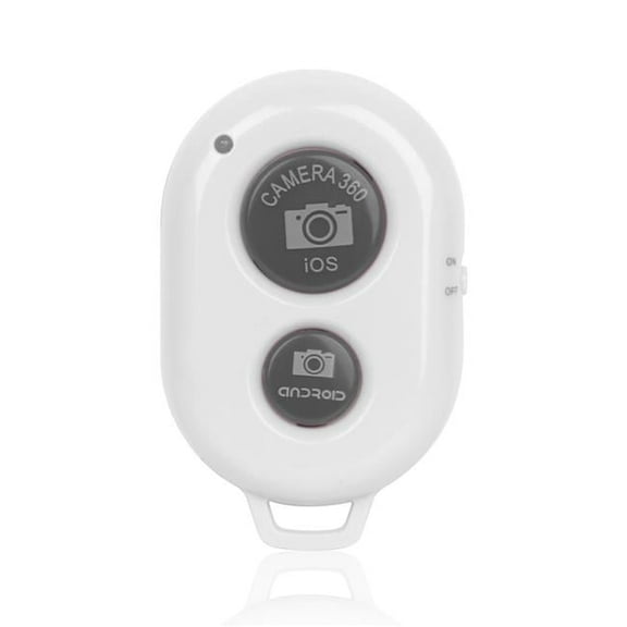 Fresh Fab Finds FFF-White-GPCT619 Unique Wireless Shutter Remote Controller for Android & iOS Devices, White