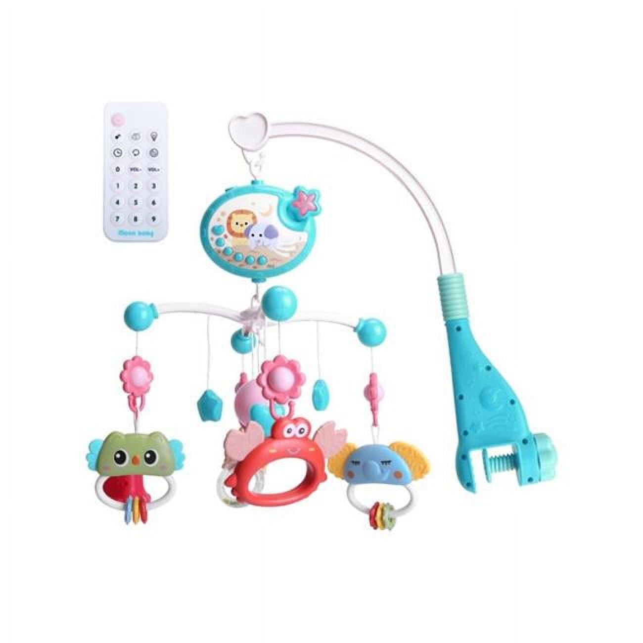 Fresh Fab Finds Musical Crib Bed Bell Rotating Mobile Star Projection ...