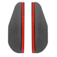thumbnail image 1 of 2Pcs Carbon Fiber Car Side Mirror Rain Guard Mirror Rain Visor Guard Rear View Side Mirror Rain Eyebrow For Most Cars, 1 of 1