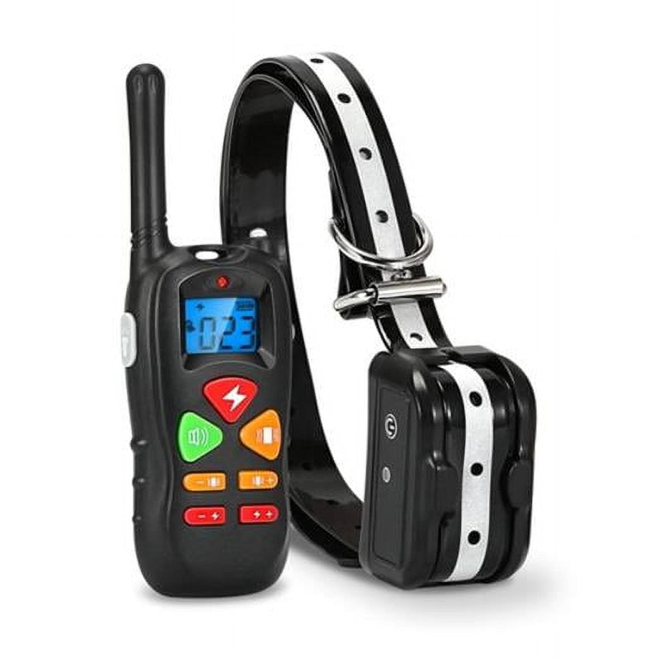 PetTec Erziehungshalsband mit starker Vibration, wasserdichter Ferntrainer
