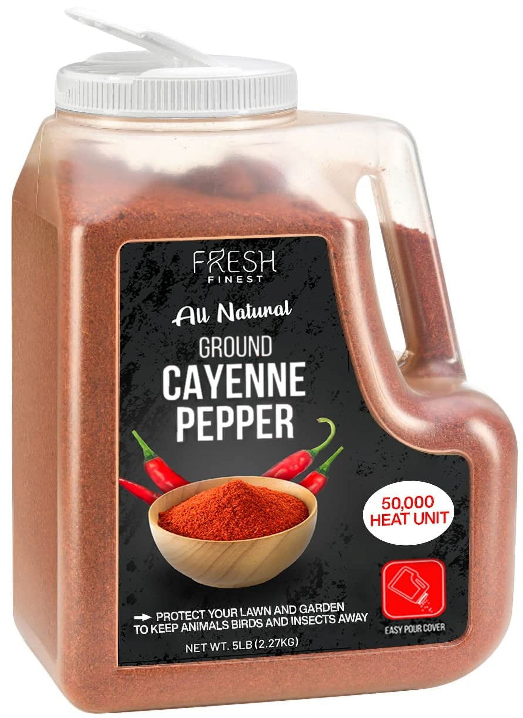 Fresh Finest Cayenne Pepper Powder Natural 50,000 SHU Heat Red Pepper