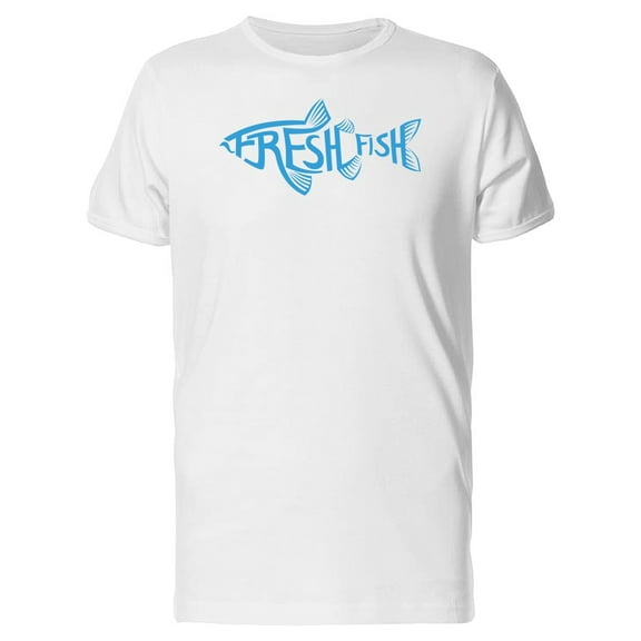 Fresh Fish Blue Logo Tee Men's -Image by Shutterstock