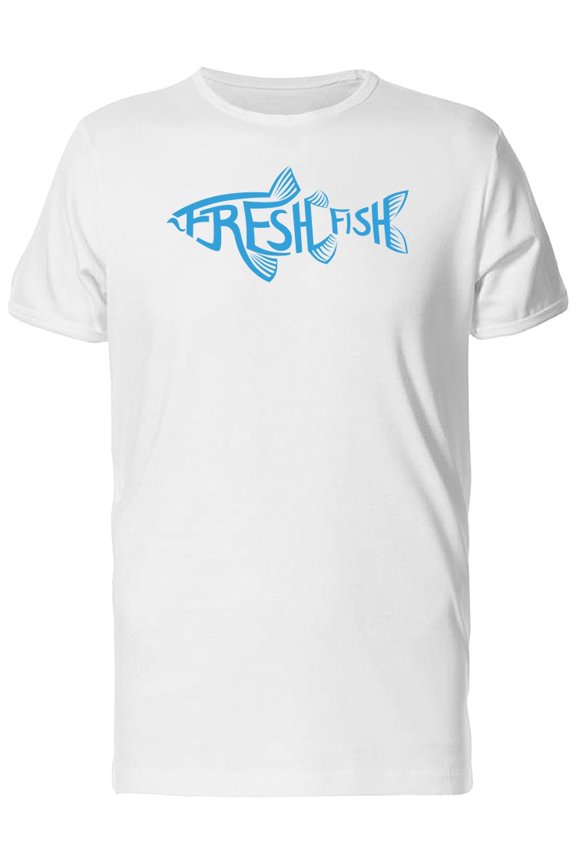 Fresh Fish Blue Logo Tee Men's -Image by Shutterstock