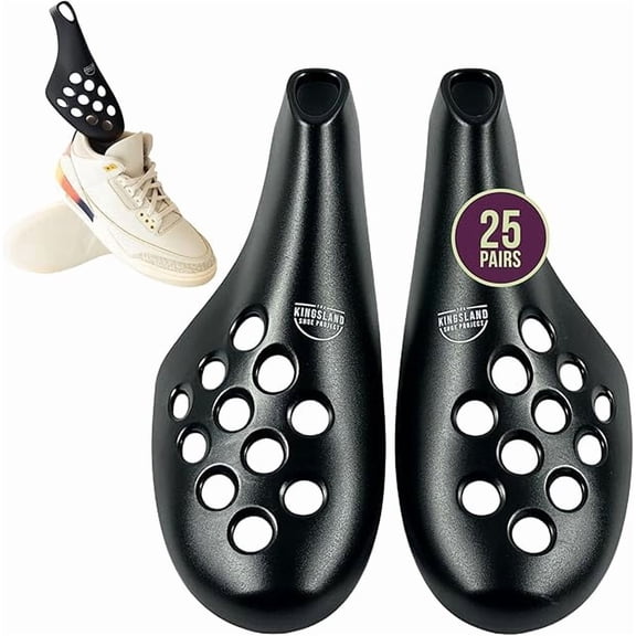 Fresh Flow Shoe Trees for Sneakers & Shoes, Travel Shoe Trees for Men & Women, X-Large, Pack of 25
