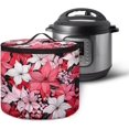 Fresh Flower Small Appliance Covers For Kitchen Pressure Cooker Cover