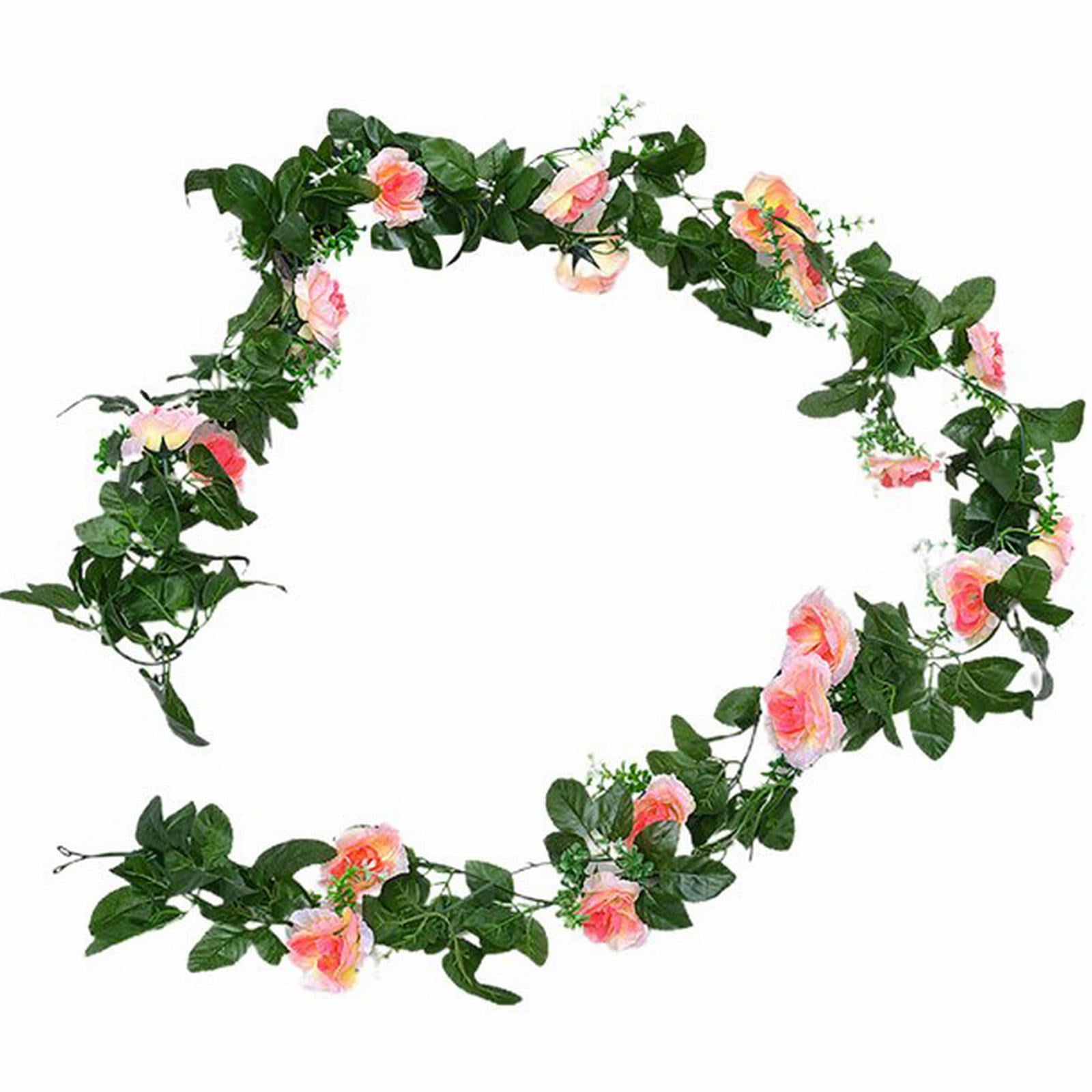Fresh Flowers Christmas Centerpiece Rose Vine Decoration Hanging Flower