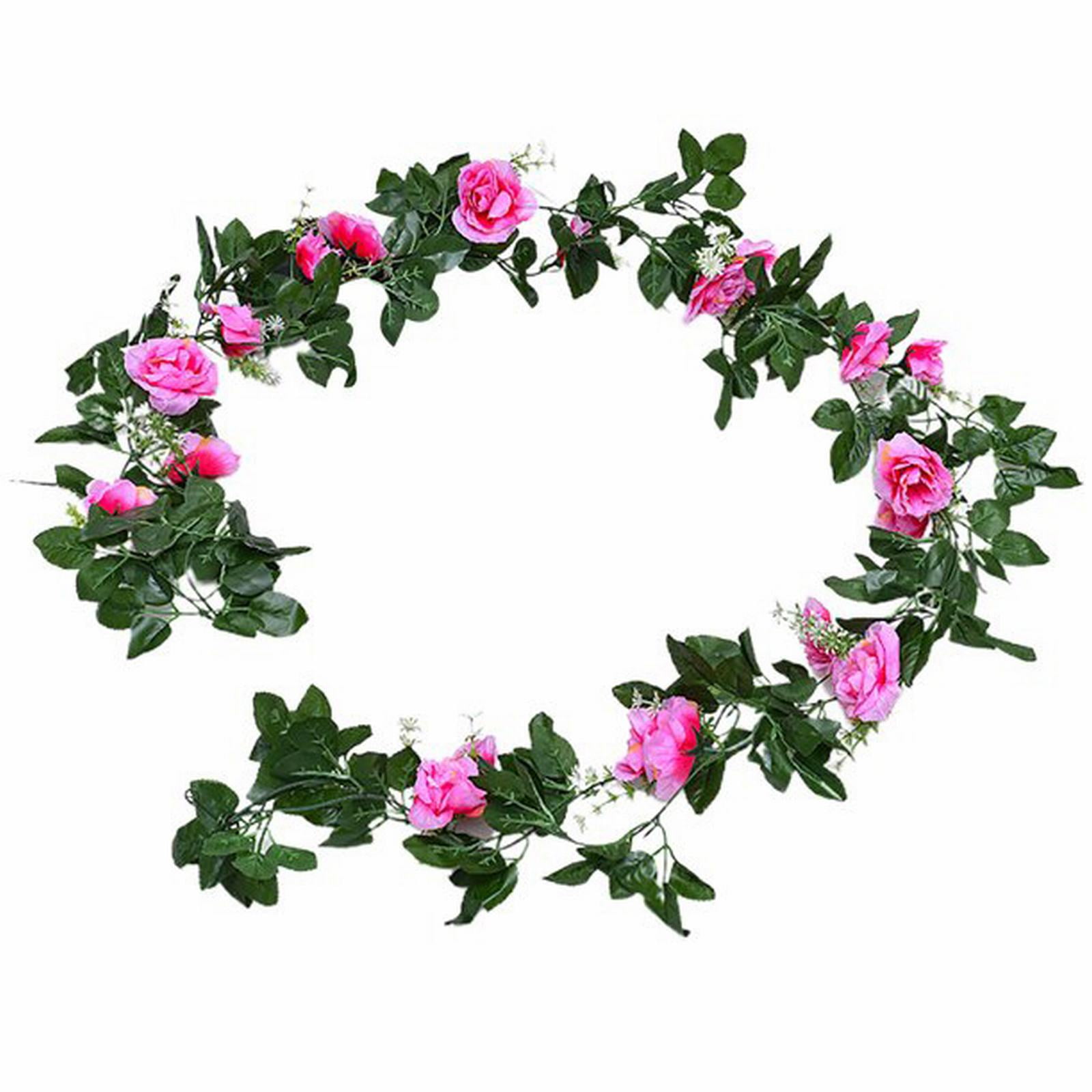 Fresh Flowers Christmas Centerpiece Rose Vine Decoration Hanging Flower