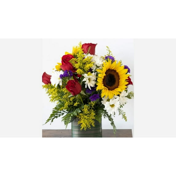 Fresh Flowers Cube Small Mixed #30