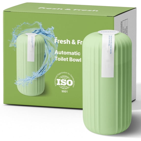 Fresh & Fresh Automatic Toilet Bowl Cleaners(Forest Green) - 69 Bottles(UPTO 2500 FLUSHES/Bottle),Commercial and Residential Toilet Cleaner 3-4 MONTH Lasting Toilet Bowl Cleaner Bottle