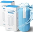thumbnail image 1 of Fresh & Fresh Automatic Toilet Bowl Cleaners(Sky Blue) - 2 Bottles(UPTO 2500 FLUSHES/Bottle),Commercial and Residential Toilet Cleaner 3-4 MONTH Lasting Toilet Bowl Cleaner Bottle, 1 of 7