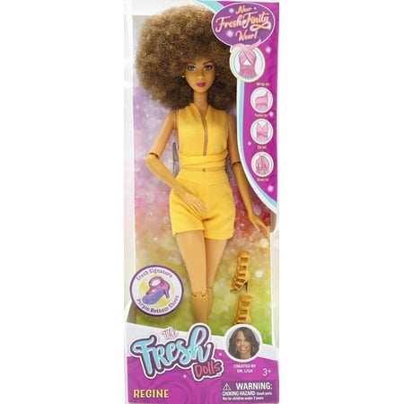 Fresh Fresh Finity Wear Doll Regine, 11.5", Yellow