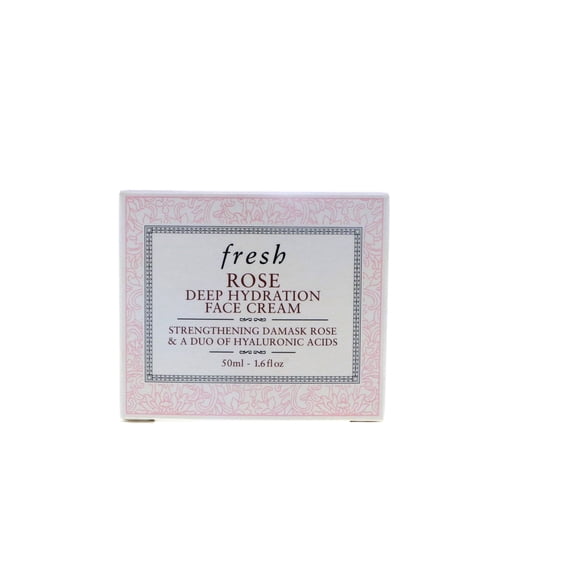 Fresh Rose Deep Hydration Face Cream - Normal to Dry Skin Types, Clear, 1.6 Fl Oz