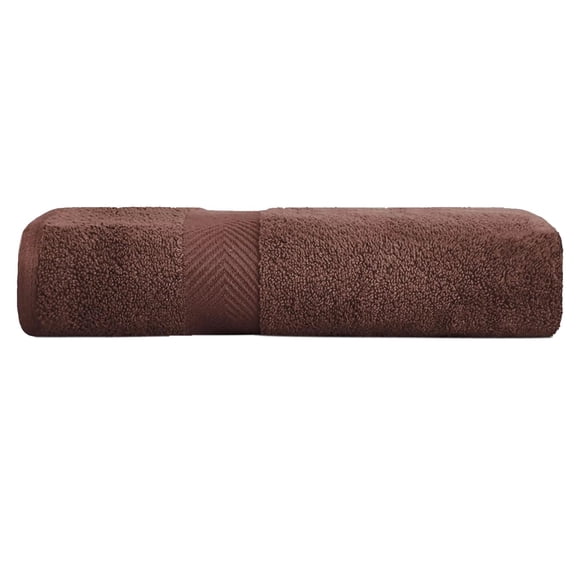 Fresh From Loom Luxury Edition Egyptian 100% Pure Cotton Bath Towel 600 Gsm | High Water Heavy Soft Dual Stitched Bath Towel (Coffee)