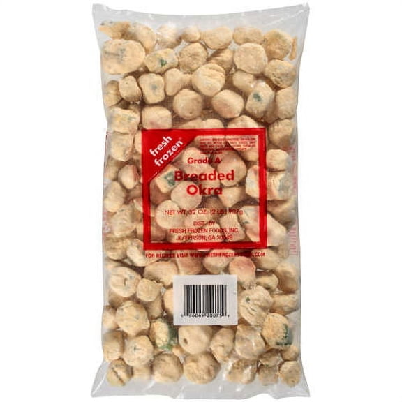 Fresh Frozen Breaded Okra, 32 oz