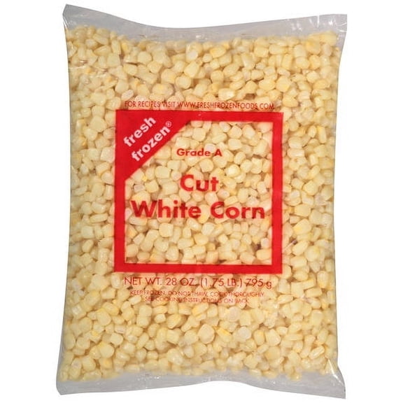 Fresh Frozen Cut White Corn, 28 oz