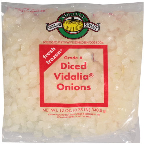 Fresh Frozen Diced Vidalia Onions, 12 oz