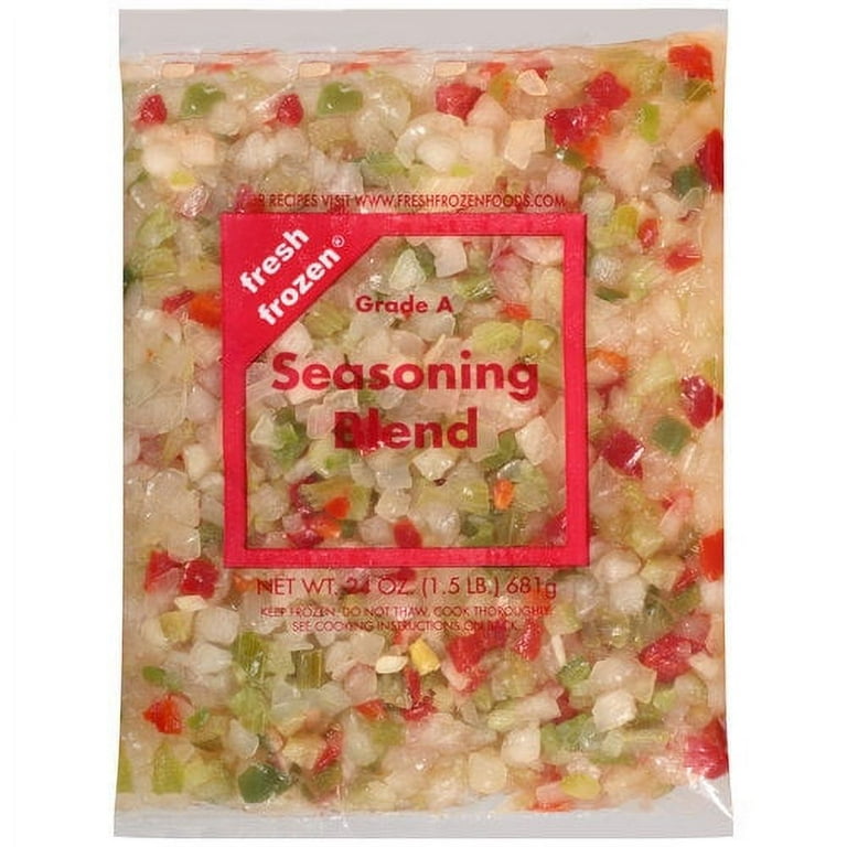 Frozen vegetable seasoning blend hotsell