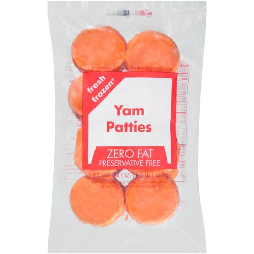 Fresh Frozen Yam Patties, 24oz