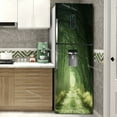 thumbnail image 1 of Fresh Fruit Full Door Cover Fridge Magnet Frosted Surface Material PVC Waterproof Self-adhesive Kitchen rative Art Mural, 1 of 6