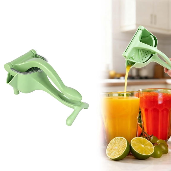 Fresh Fruit Juice Extractor, 2025 Upgrade Hand Juicer Squeezer Lemon Juicer Manual Hand Press with Ergonomic Grip, Easy to Clean for Orange Citrus Pomegranate Lime Grapefruit Kitchen Tool