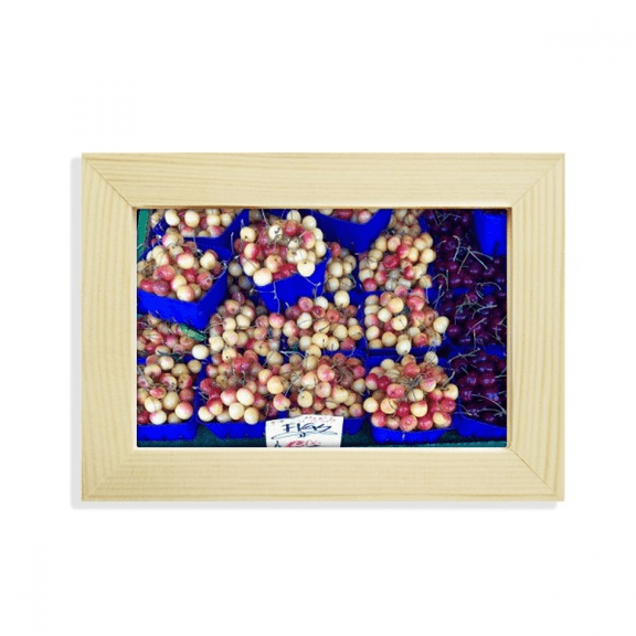 Fresh Fruits Cherry Picture Photography Desktop Decorate Photo Frame Picture Art Painting 5x7 inch