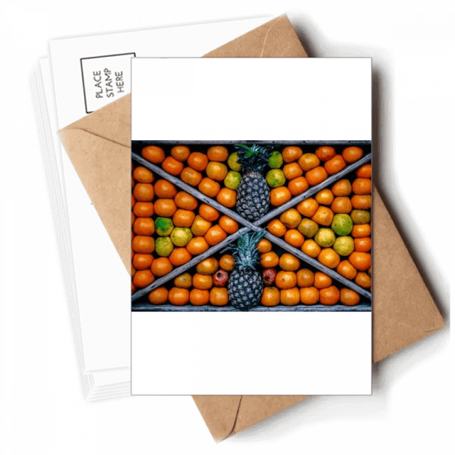 Fresh Fruits Picture Photography Postcards Envelopes Blank Note Cards