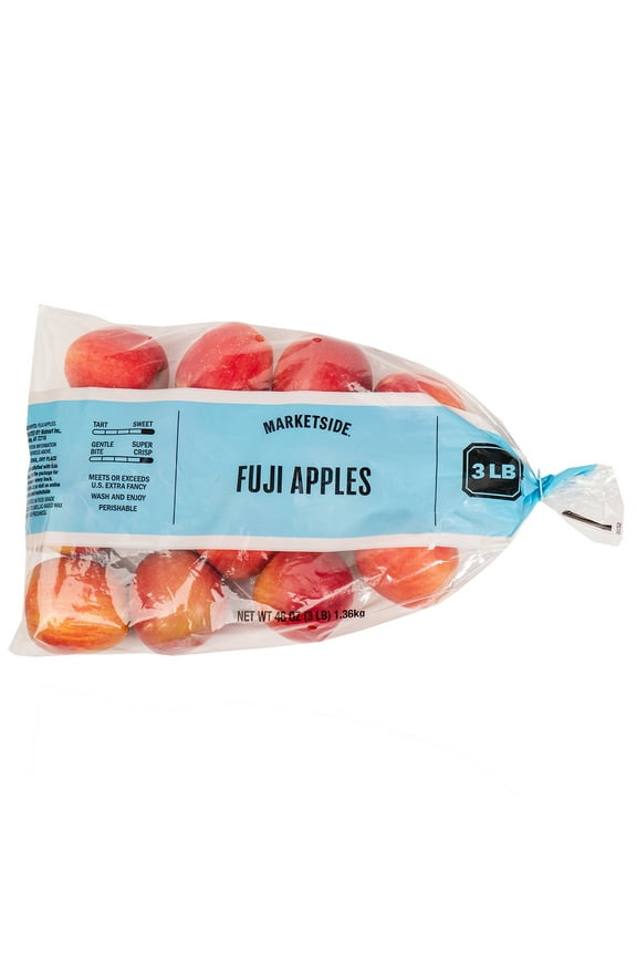 Fresh Fuji Apples, 3 lb Bag