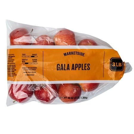 Fresh Gala Apples, 3 lb Bag