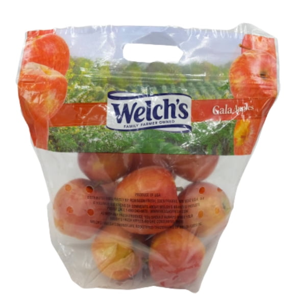 Fresh Gala Apples, 3 lb Bag