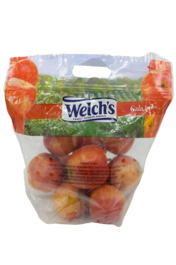 Fresh Gala Apples, 3 lb Bag