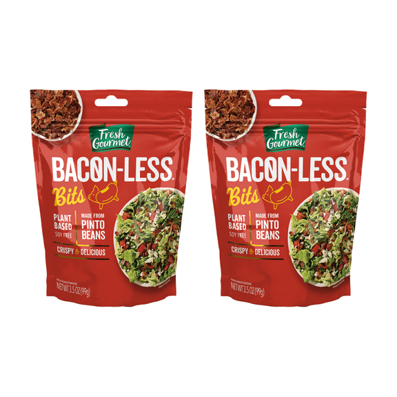 Fresh Gourmet Bacon-Less Bits, 3.5 oz (Pack of 2)