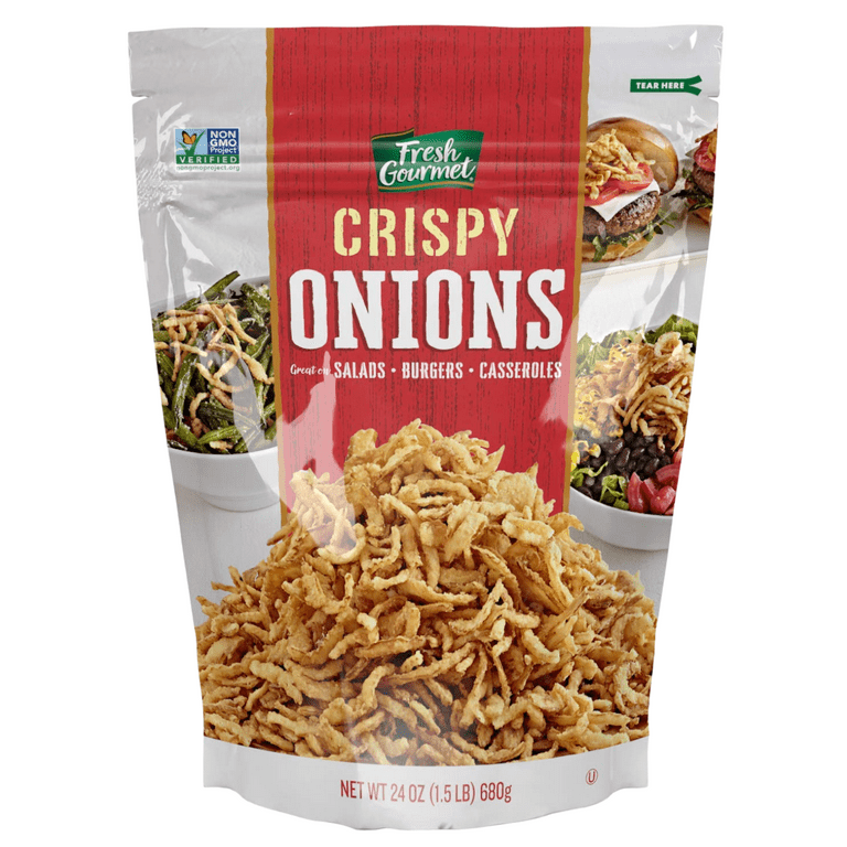 Fresh Gourmet Crispy Onions Low Carb Crunchy Fried Onion With 