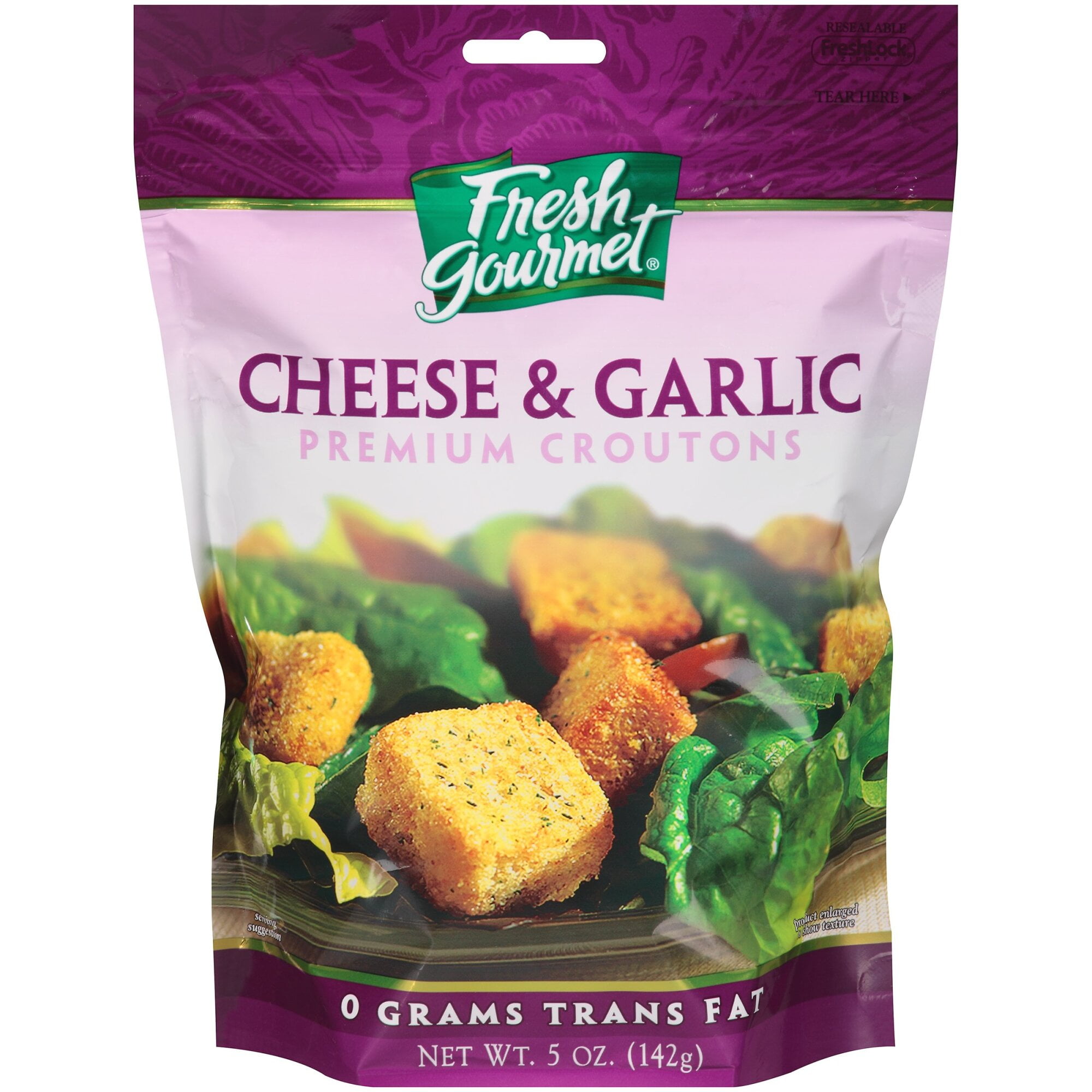 Fresh Gourmet Croutons, Cheese Garlic (Pack of 12)