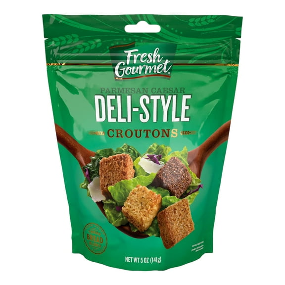 Fresh Gourmet Deli-Style Parmesan Caesar Croutons, 5 Oz.
